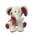 Plush Elephant Valentine`s Day